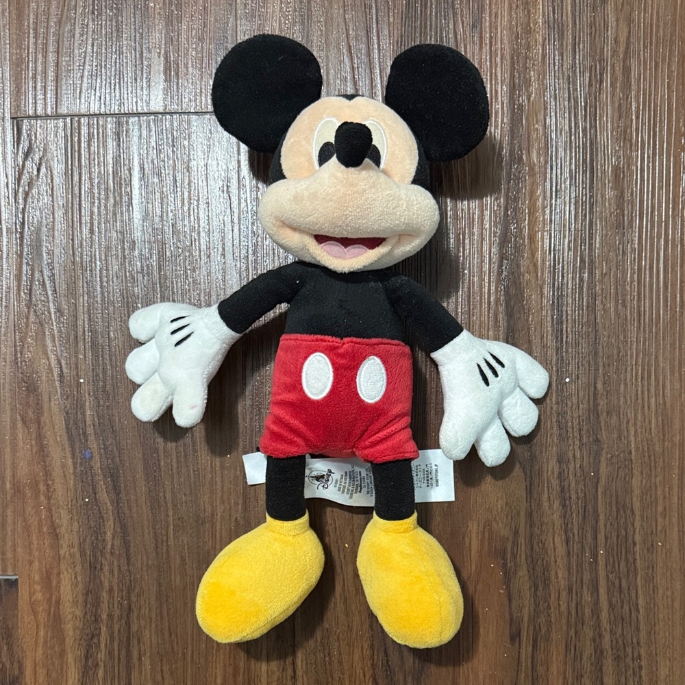 4/$45 Disney Park Mickey Mouse Soft Plush 12”